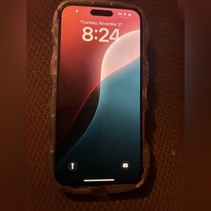 Smartphone with Black Frame